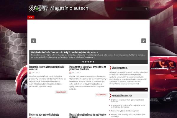 Carspark theme site design template sample