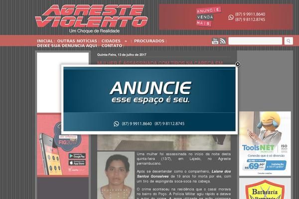 agresteviolento.com.br site used Natasha