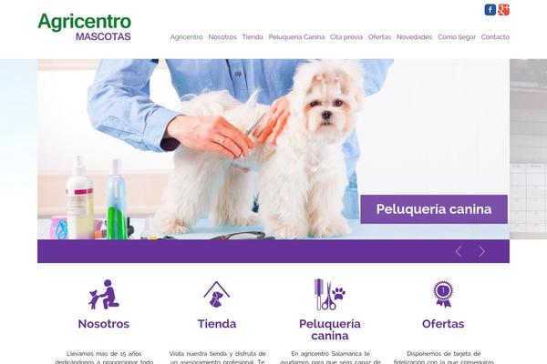 Vets theme site design template sample
