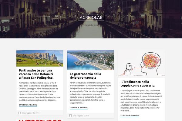Griffin theme site design template sample