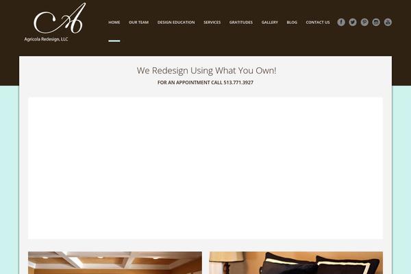 Passage theme site design template sample