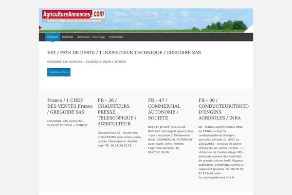 Expound theme site design template sample