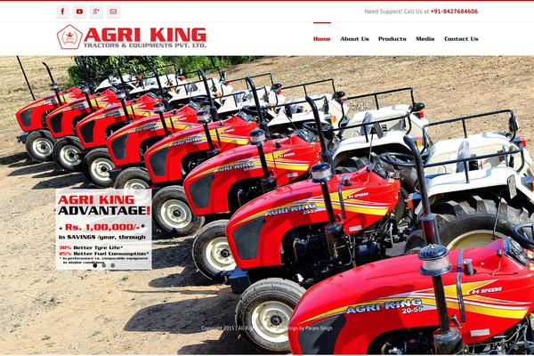 Ak theme site design template sample