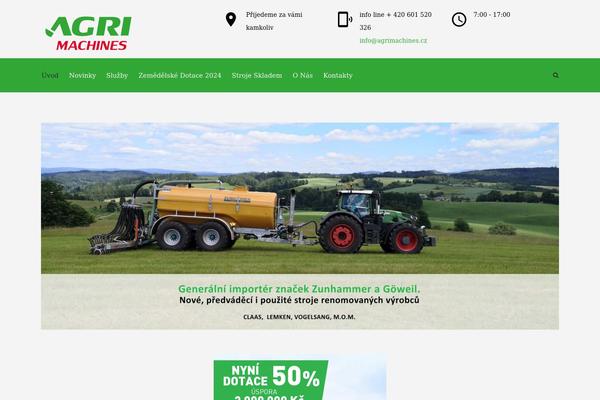 Orga theme site design template sample