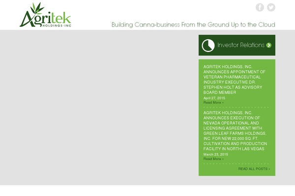 Agritek theme site design template sample