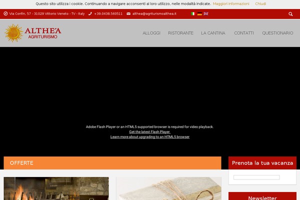 agriturismoalthea.it site used Althea