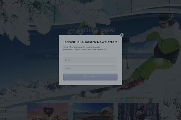 California theme site design template sample