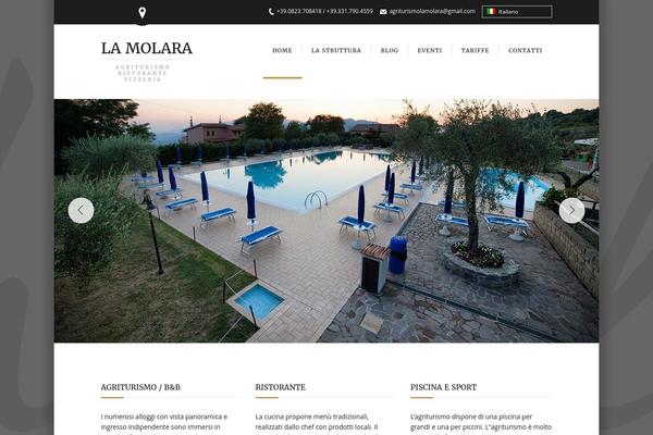 Soho Hotel theme site design template sample