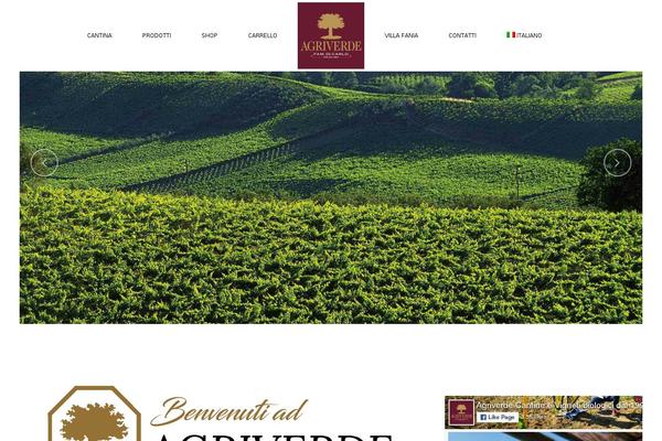 agriverde.it site used Bridge