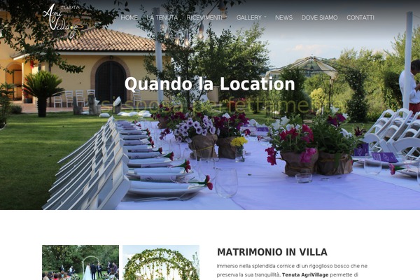 Proxima theme site design template sample