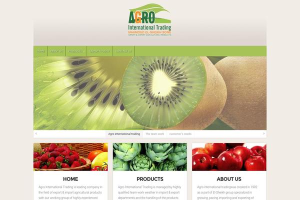 Natural theme site design template sample