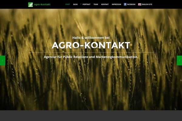 Scroller theme site design template sample