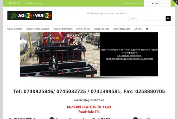 Avada theme site design template sample