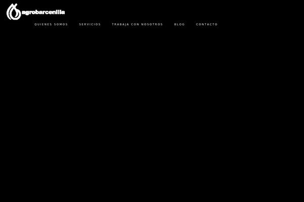agrobarcenilla.es site used Bodoni