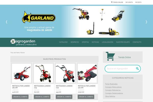 agrogarden.es site used Agrogarden
