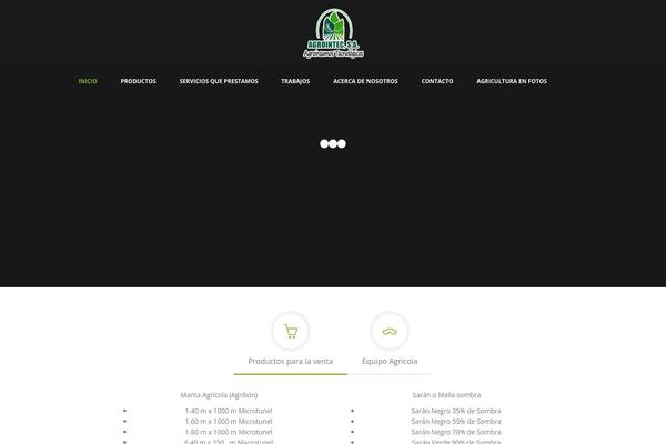 Porto Child theme site design template sample