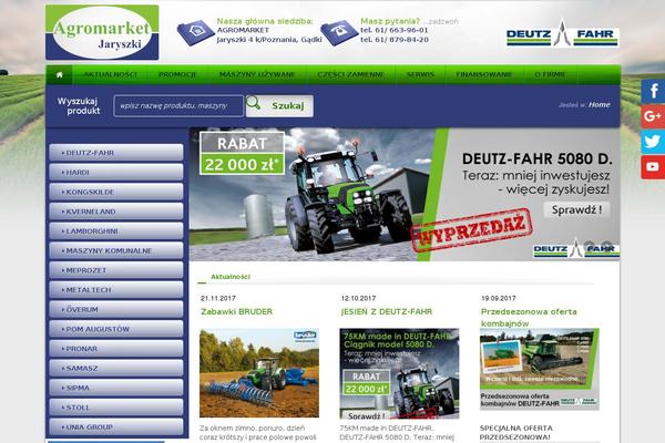agromarket.pl site used Agro