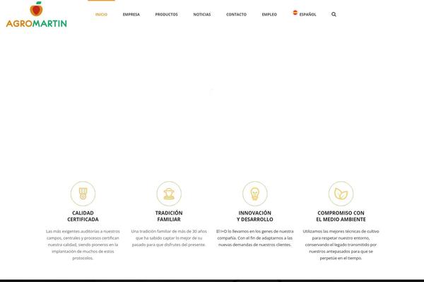 Jupiter theme site design template sample