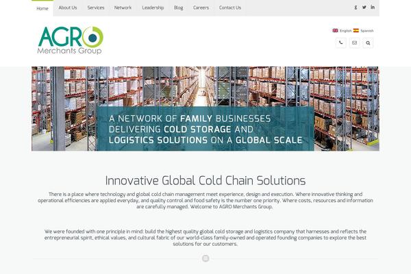 Falco theme site design template sample