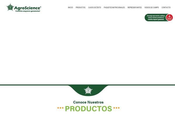Agro theme site design template sample