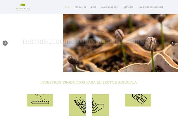 Oshine theme site design template sample