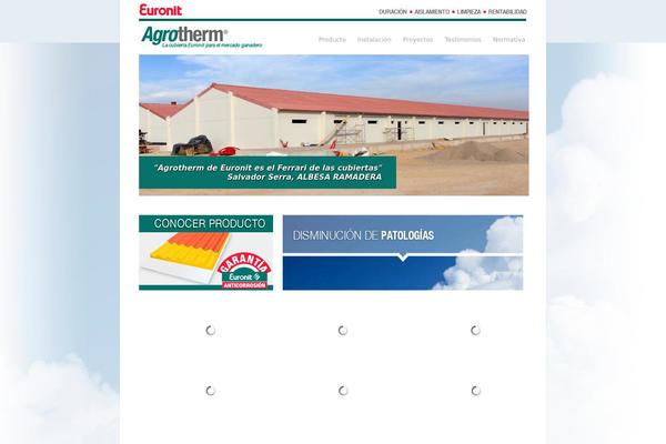 The Agency theme site design template sample