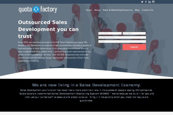HTML5 Blank theme site design template sample