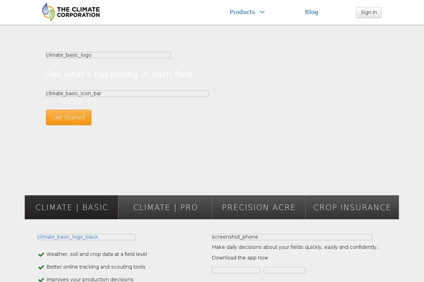 Tcc theme site design template sample
