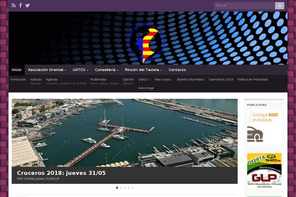 Site using AccessPress Social Share plugin