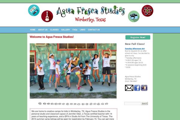 Twentyten-child theme site design template sample
