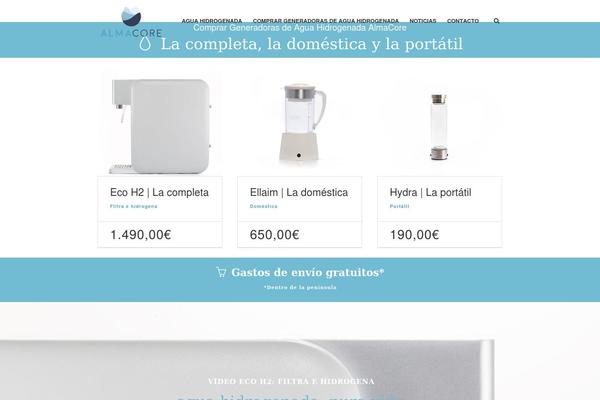 Eco-press theme site design template sample