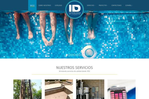Renovation theme site design template sample