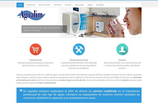 Accelerate theme site design template sample