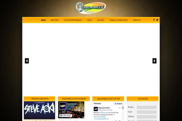 Proyecto theme site design template sample