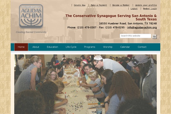 agudasachim theme websites examples