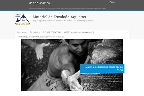 Accelerate theme site design template sample