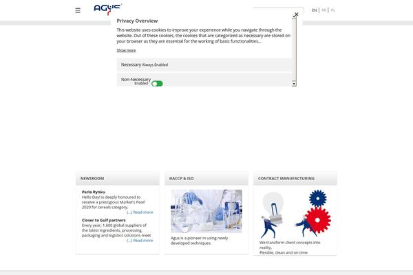 Site using Knews Multilingual Newsletters plugin