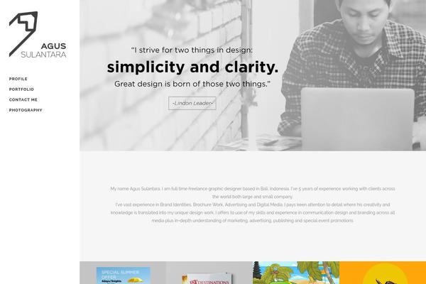 Bridge theme site design template sample