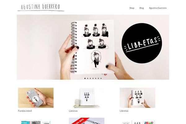 Virtue theme site design template sample