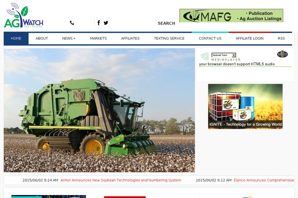 Meganews theme site design template sample