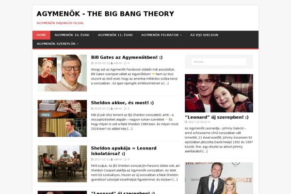 Mh-magazine-lite-child theme site design template sample