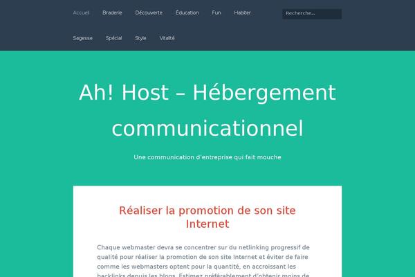 ah-host.com site used Aventurine