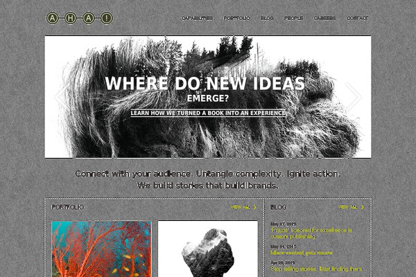 aha-writers.com site used Aha