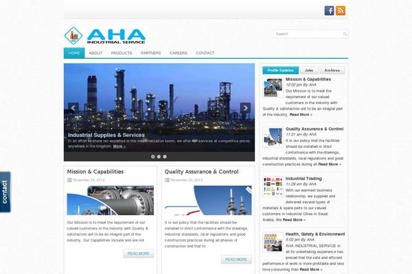 ahagroupsa.com site used Newsgrand
