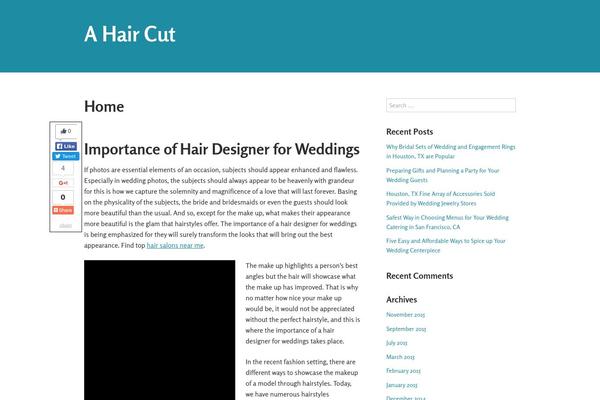 Gumbo theme site design template sample