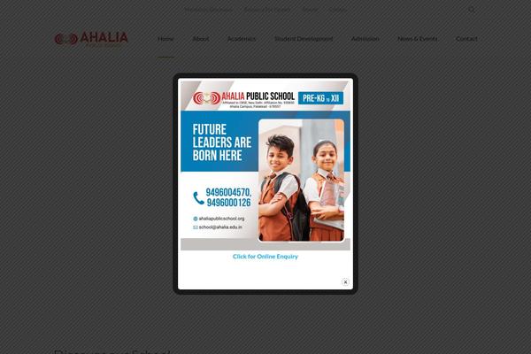 Smarty theme site design template sample