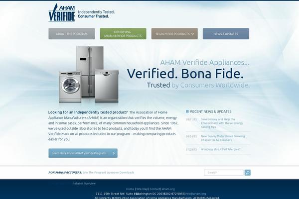 ahamverifide.org site used Verifide