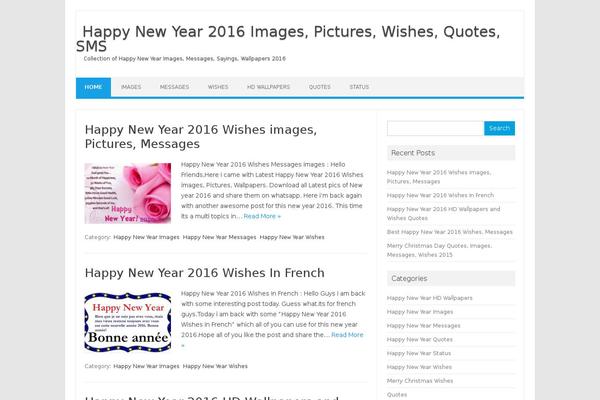 Iconic One theme site design template sample