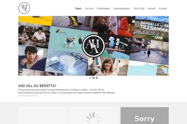 Wildfire theme site design template sample