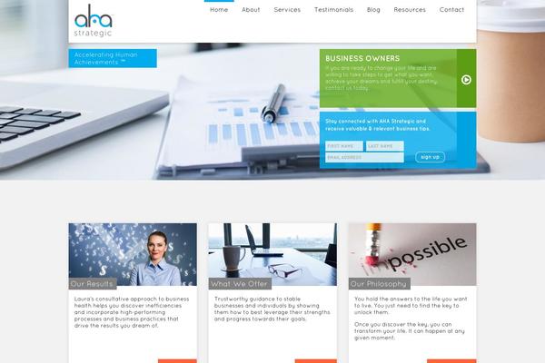 ahastrategic.com site used Gravitytheme